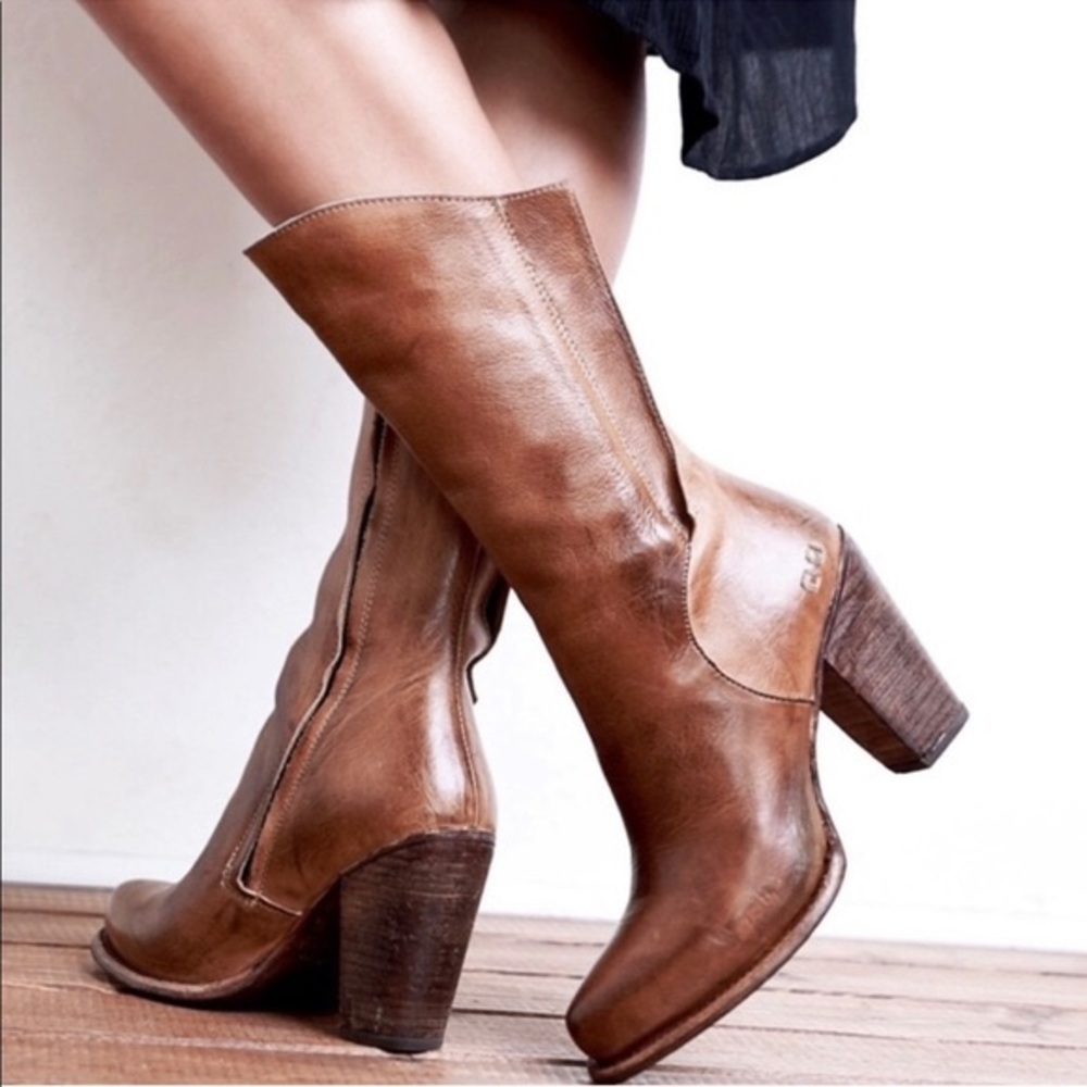 Bed Stu Brown Leather Boots